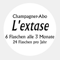 L'extase – Champagner-Abo(6 Flaschen alle 3 Monate)