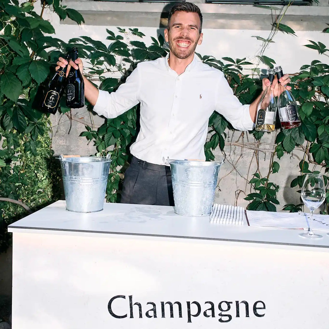 Champagne au Jardin: Mi, 12. August