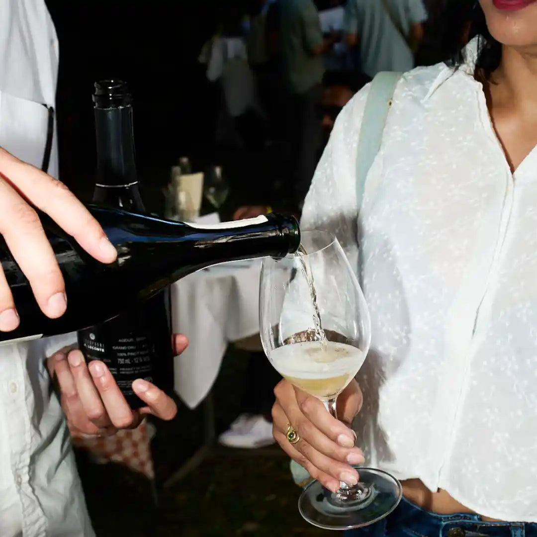 Champagne au Jardin: Do, 9. Juli