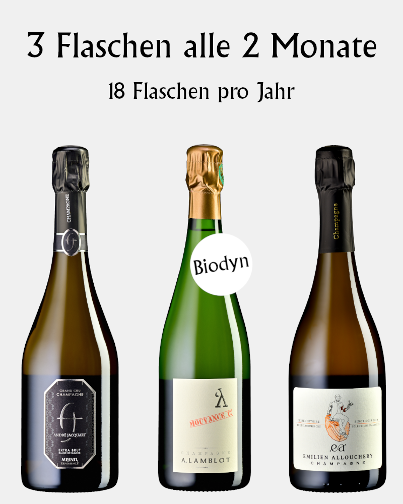 L'équilibre – Champagner-Abo(3 Flaschen alle 2 Monate)