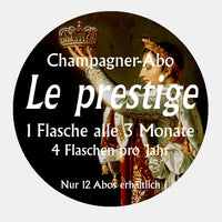 Le prestige – Champagner-Abo Paket 2