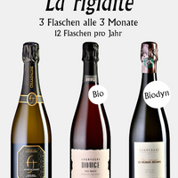La rigidité – Champagner-Abo(3 Flaschen alle 3 Monate)