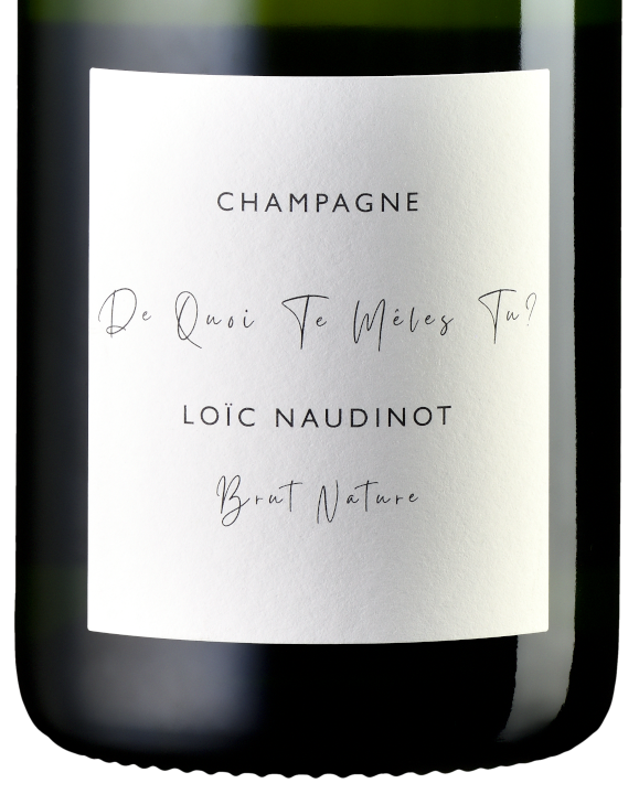 Champagne Amaury Beaufort/Loïc Naudinot, De Quoi Te Mêles Tu?, Rosé, Magnum