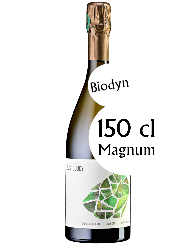 Champagne Elise Bougy, Chétillon de Haut, Magnum – lesbulles.wine Champagne Elise Bougy, Chétillon de Haut, Magnum – lesbulles.wine