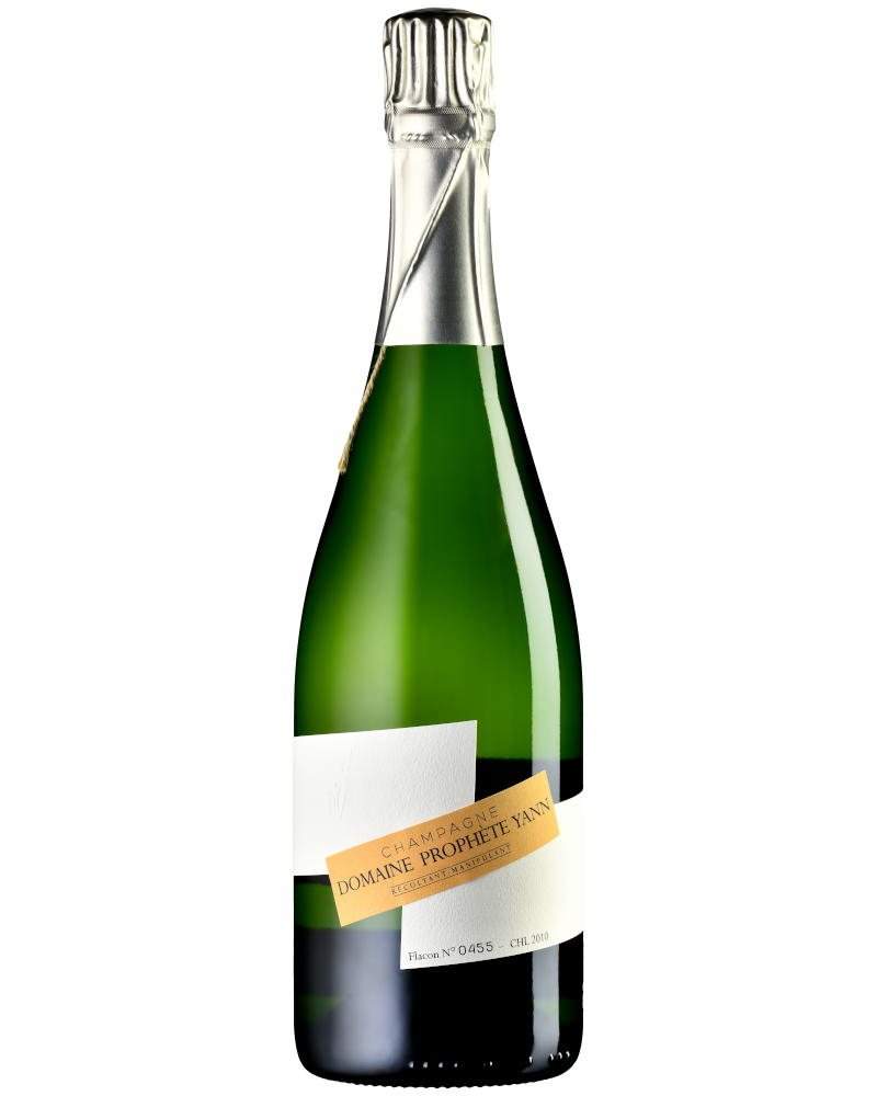 Champagne Domaine Prophète Yann, Millésime 2010, brut nature