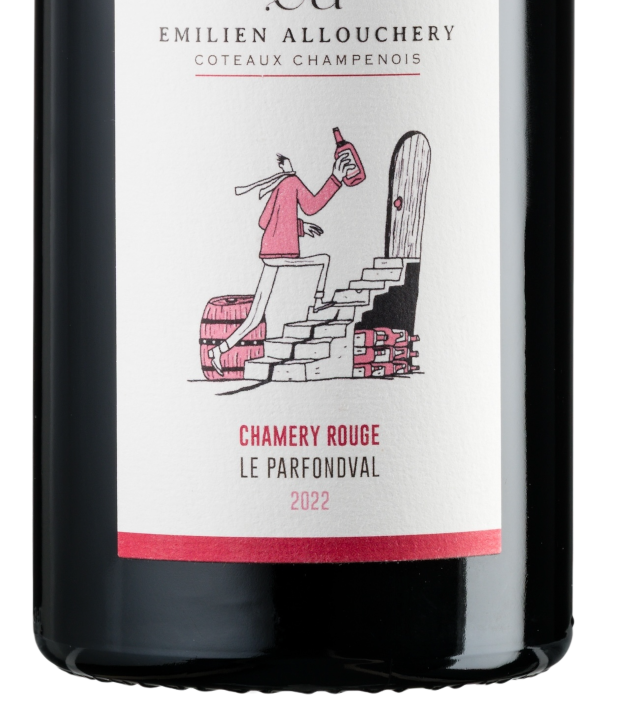 Champagne Emilien Allouchery, Coteaux champenois Chamery rouge 2022