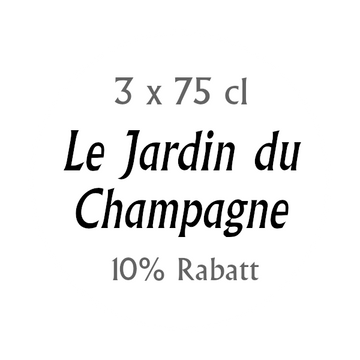 Degustationsbox Le Jardin du Champagne