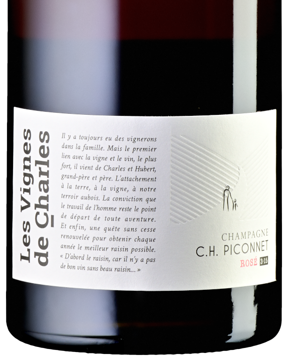 Champagne C. H. Piconnet, Les Vignes de Charles (Rosé), Base 2016