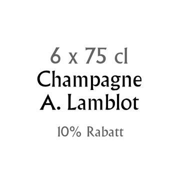 Degustationsbox Champagne A. Lamblot
